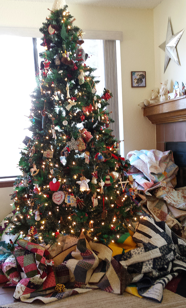 gifts our staff are making - Lori's pile of quilts, 2016 gifts our staff are making - Lori's pile of quilts, 2016