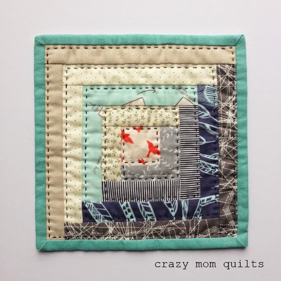 Log Cabin Mini by Crazy Mom Quilts