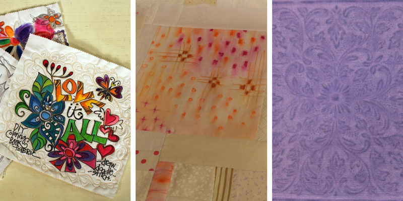 Projects featured in Quilting Arts TV episode 1912