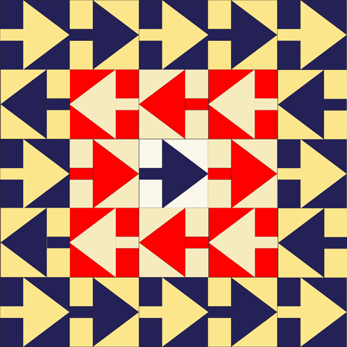 QM Bitty Blocks: Octobers Bitty Tree A3 QM Bitty Blocks: Octobers Bitty Tree