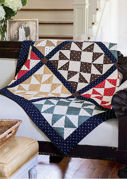 Attic Treasures Quilt - Quilt Patterns Using Fat Quarters Attic Treasures Quilt - Quilt Patterns Using Fat Quarters