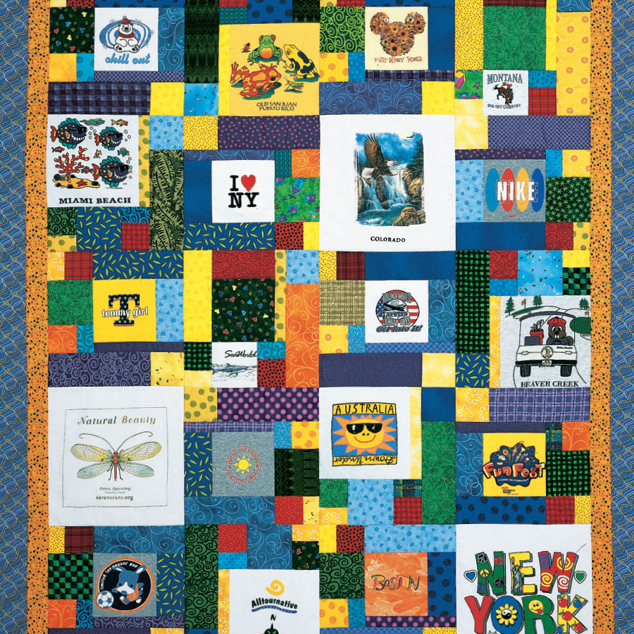 Free T-Shirt Quilt Patterns and Guide - The Quilting Company
