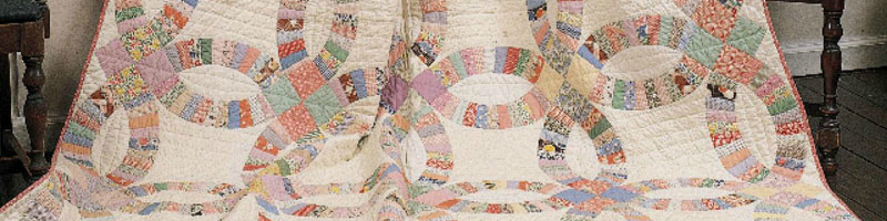 Learn how to re-create the double wedding ring quilt with our expert guide and patterns!