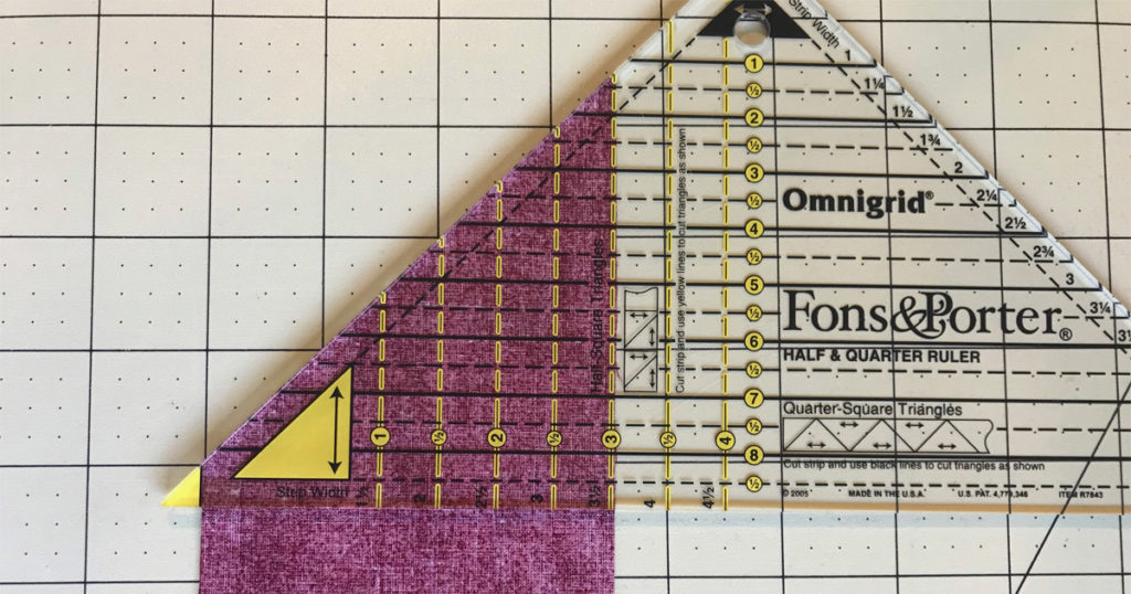 Stellar Elegance Mystery Quilt Clue 2 - Ruler and Cutting