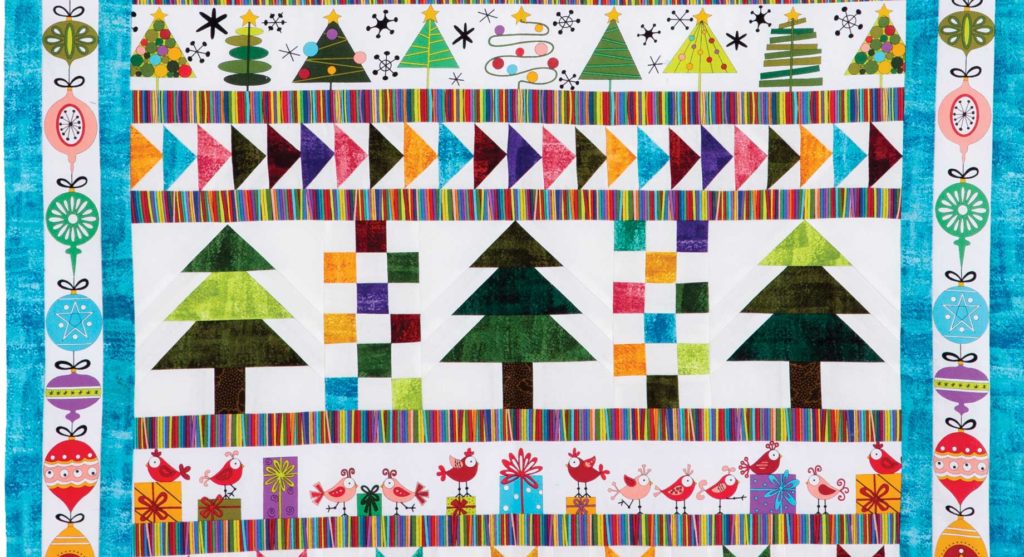 Make a row quilt with a group of friends